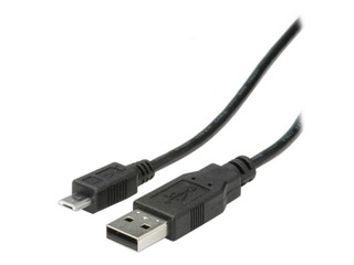 Savienotājvads Gembird USB - Micro USB, USB 2.0, 1.8m, melns