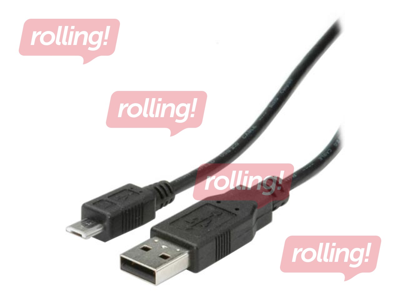 Ühendusjuhe Gembird USB - Micro USB, USB 2.0, 1.8m, must