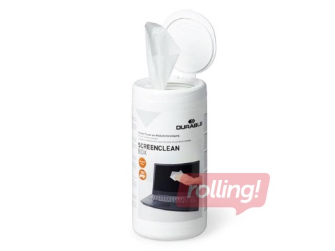 Monitori puhastuslapid Durable, 100 tk.