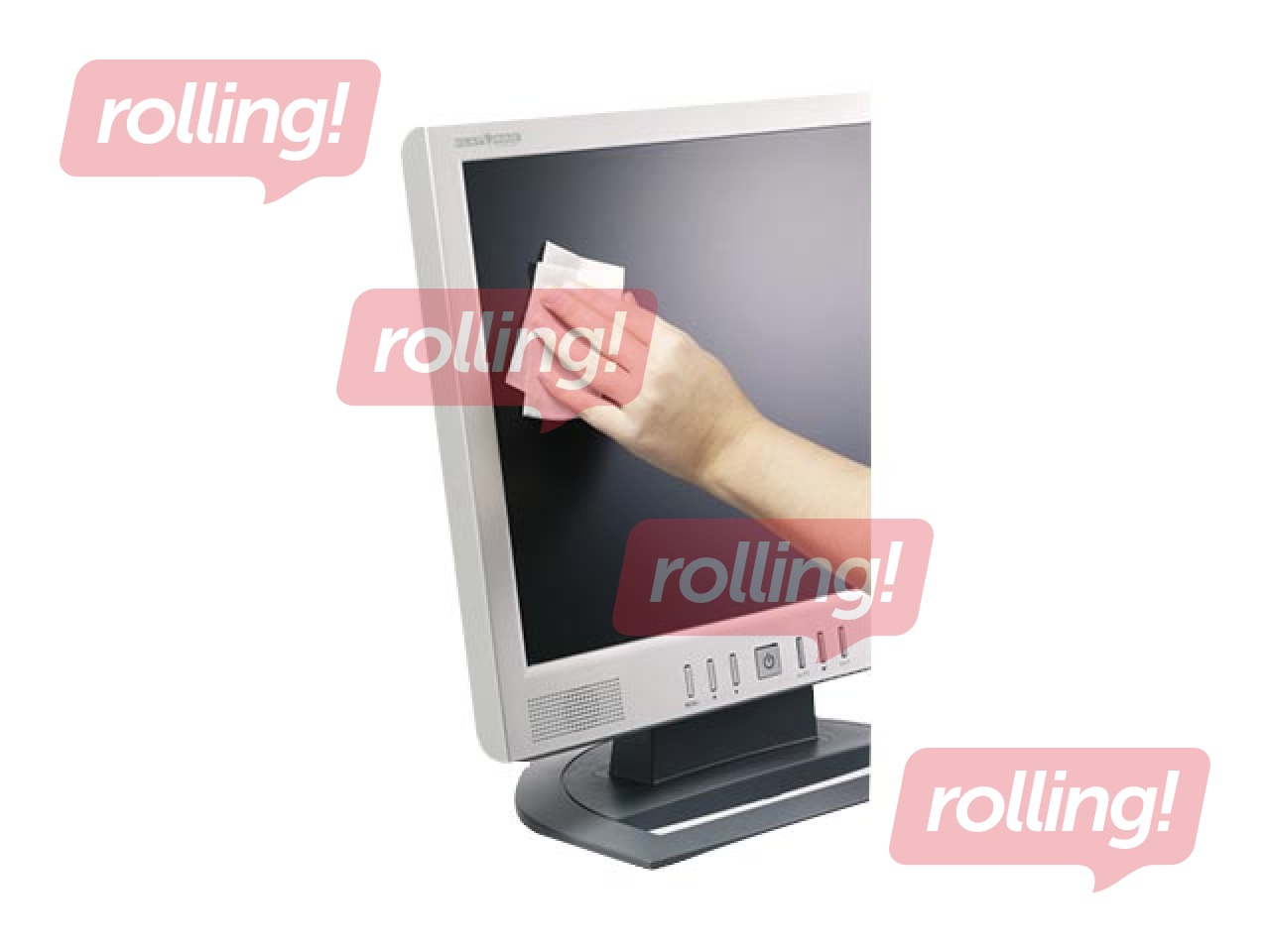 Monitoru tīrīšanas komplekts DURABLE Screenclean, 50 gab.