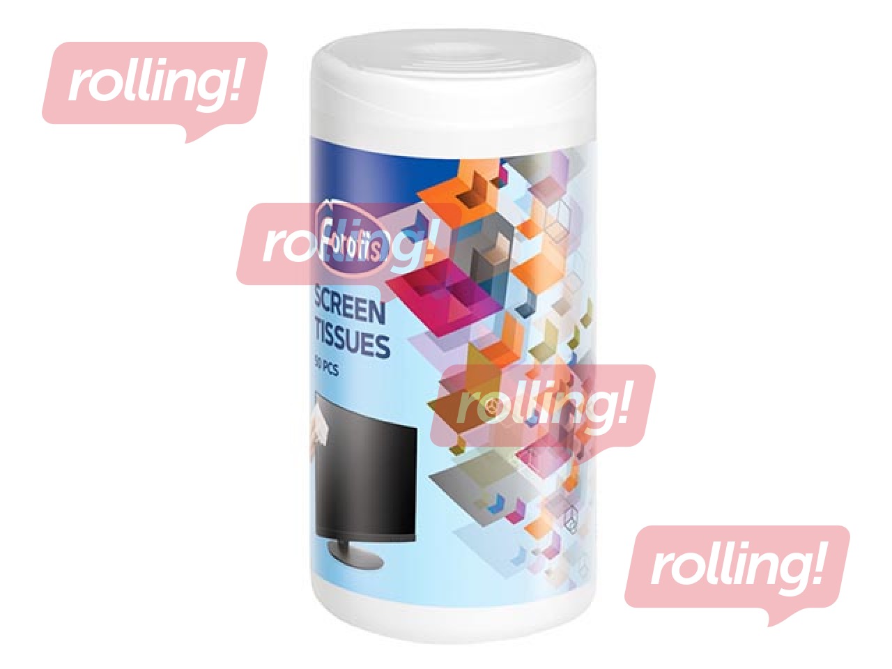 Monitor cleaning wipes Forofis, 100 pcs.