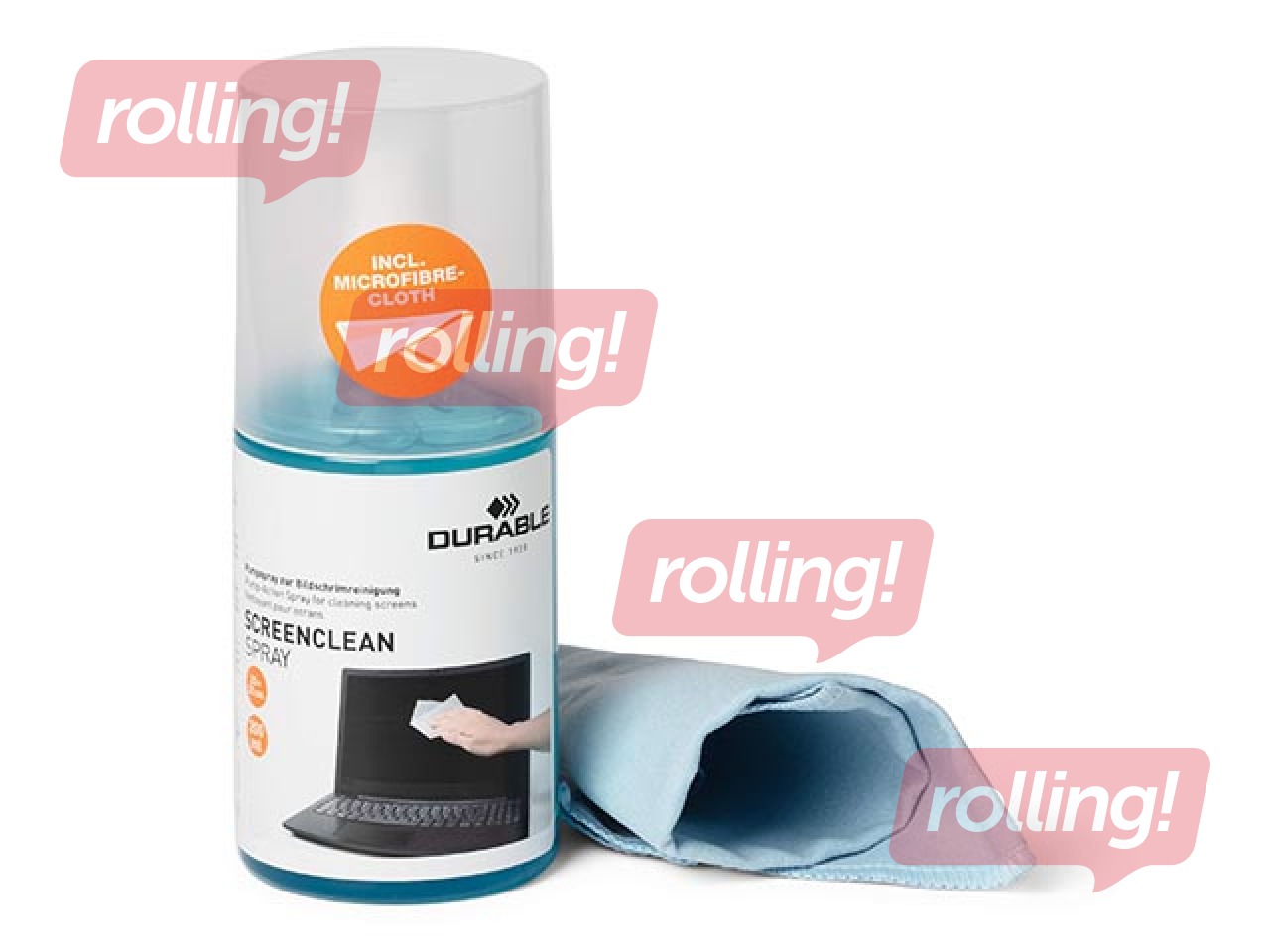 Monitori puhastuspihusti Durable Screenclean, 200ml