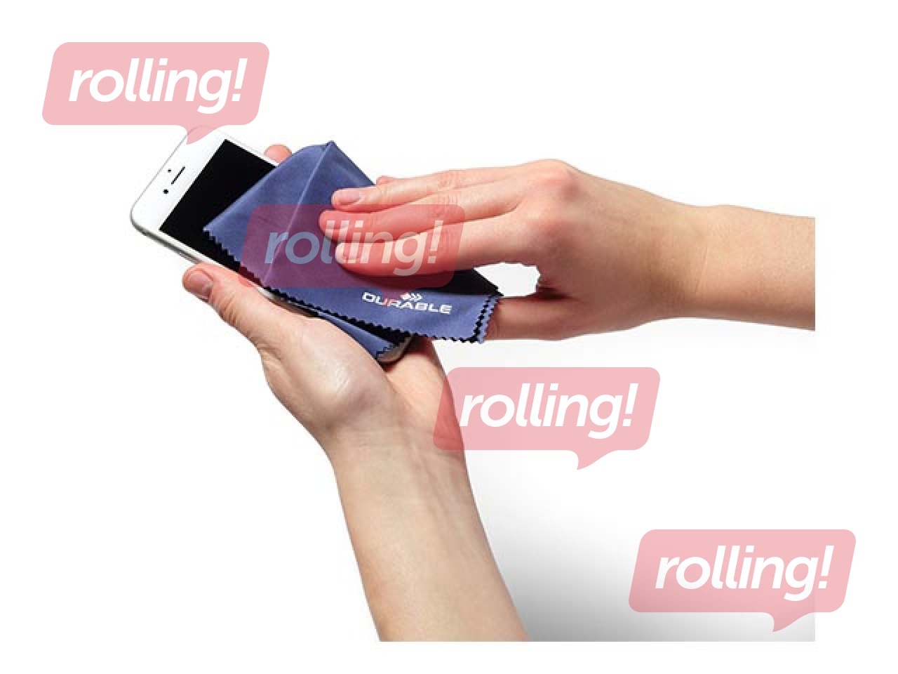 Microfibre Techclean cloth Durable, 200x200mm