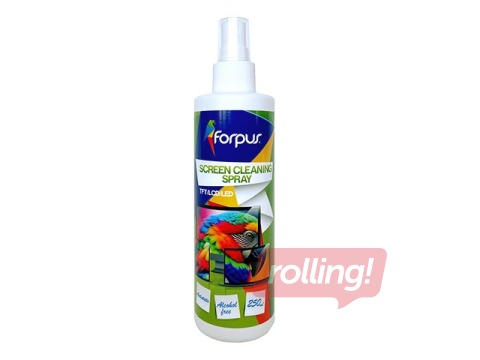 Monitoru tīrīšanas šķidrums Forpus, 250ml