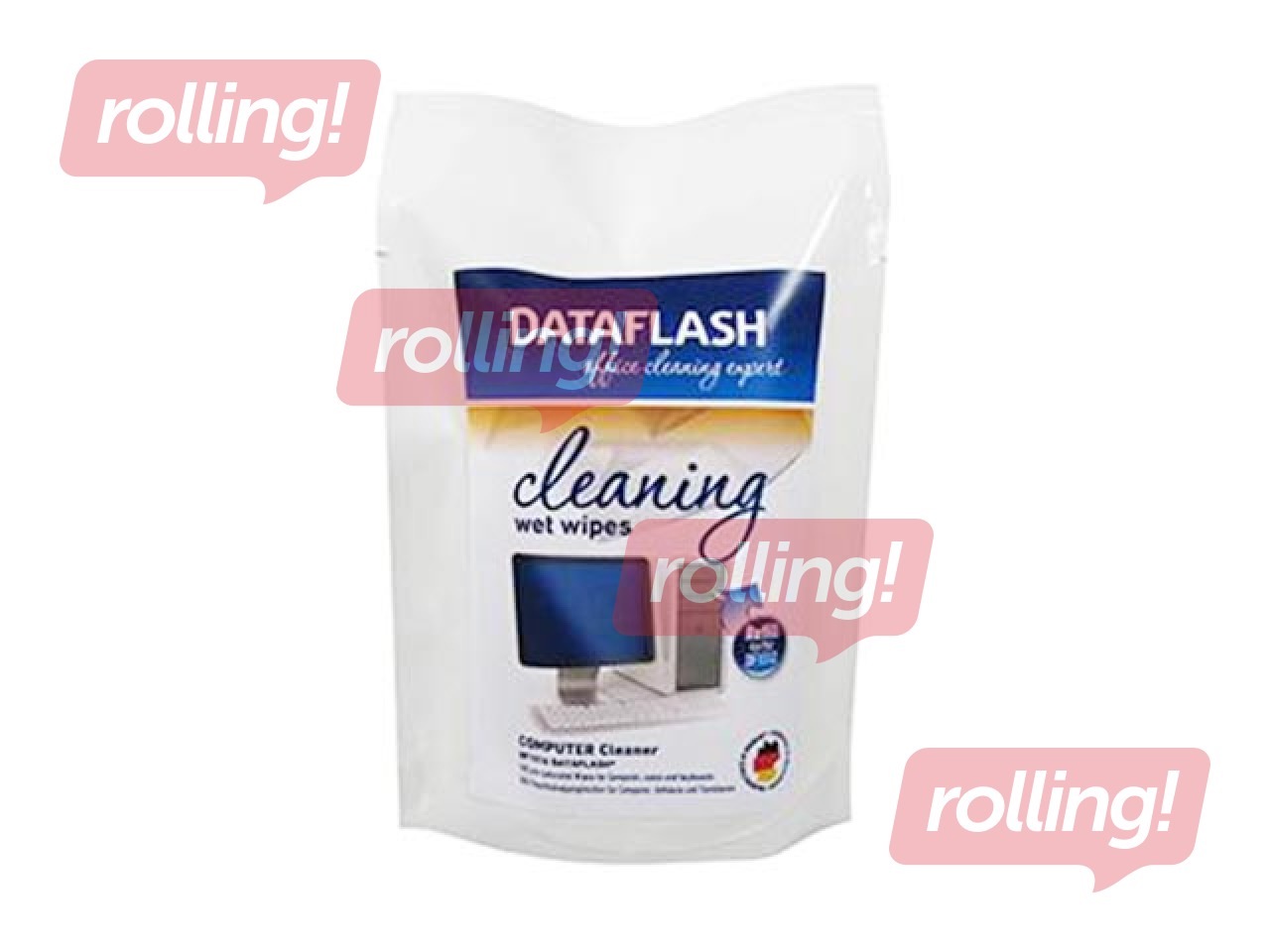 Puhastuslapid Data Flash, DF1516, 100 tk