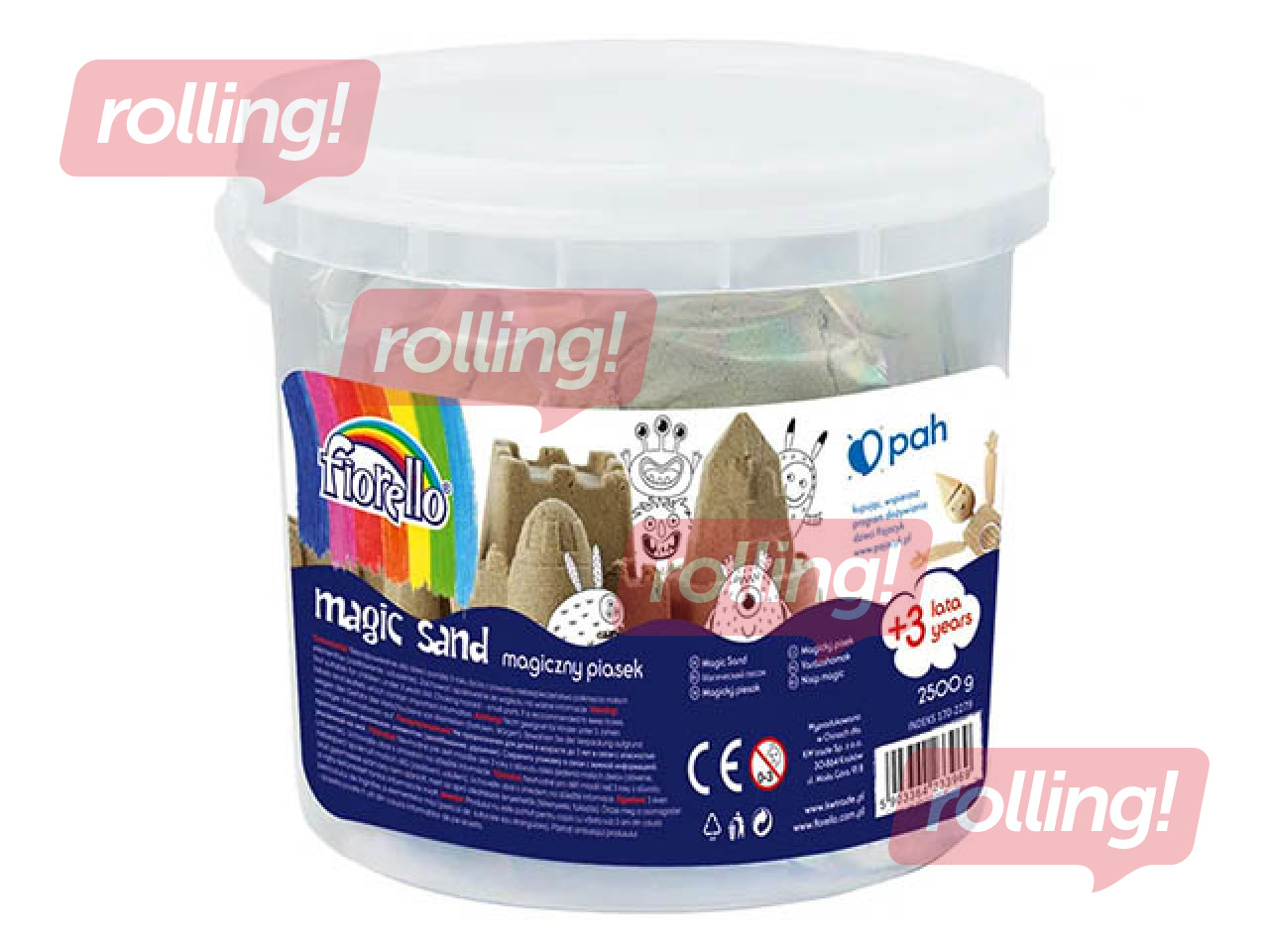 Smiltis kinētiskās, fiorello,  2.5 kg.