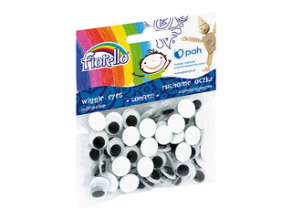 PROMO Moving eyes, Fiorello, 12 mm, 80 pcs, self-adhesive