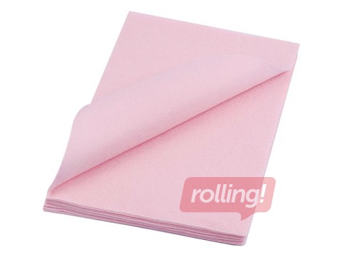 Felt, 20x30cm, 150g/m², light pink, 10 sheets