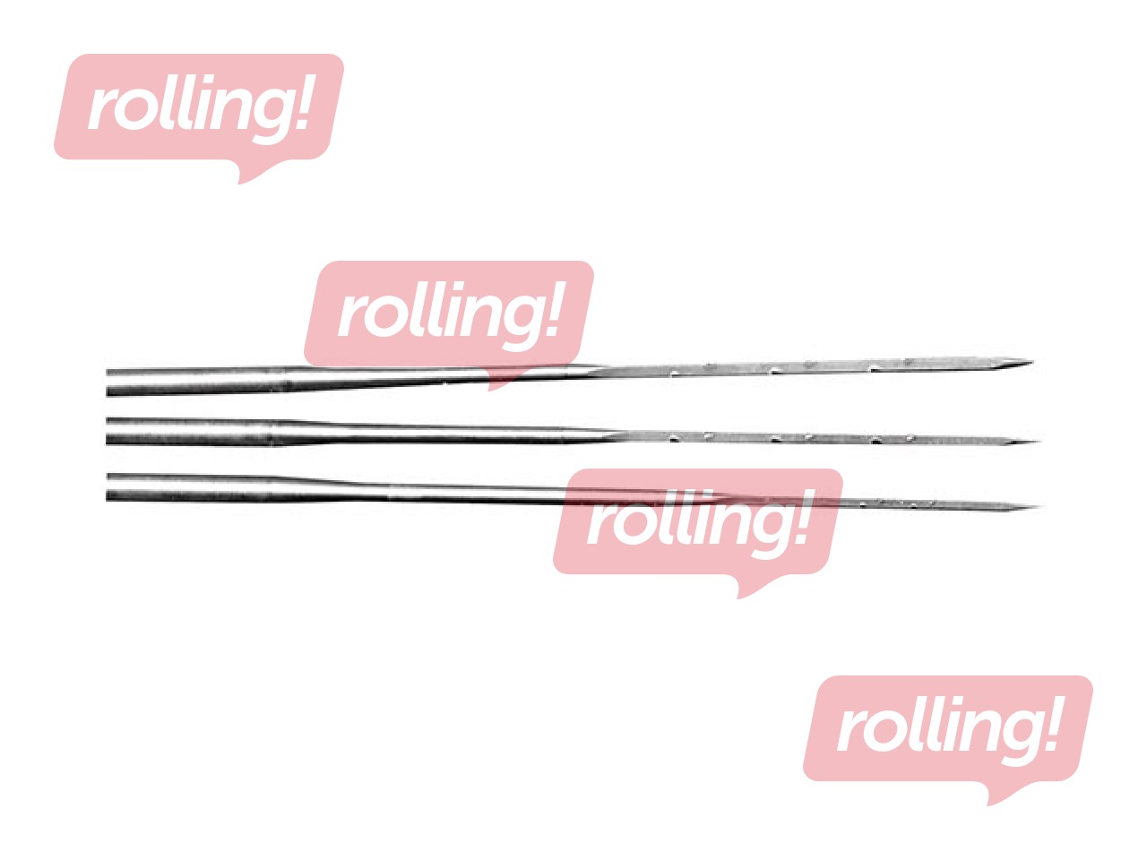 Felting needle set, 78 mm, 3 pcs., medium