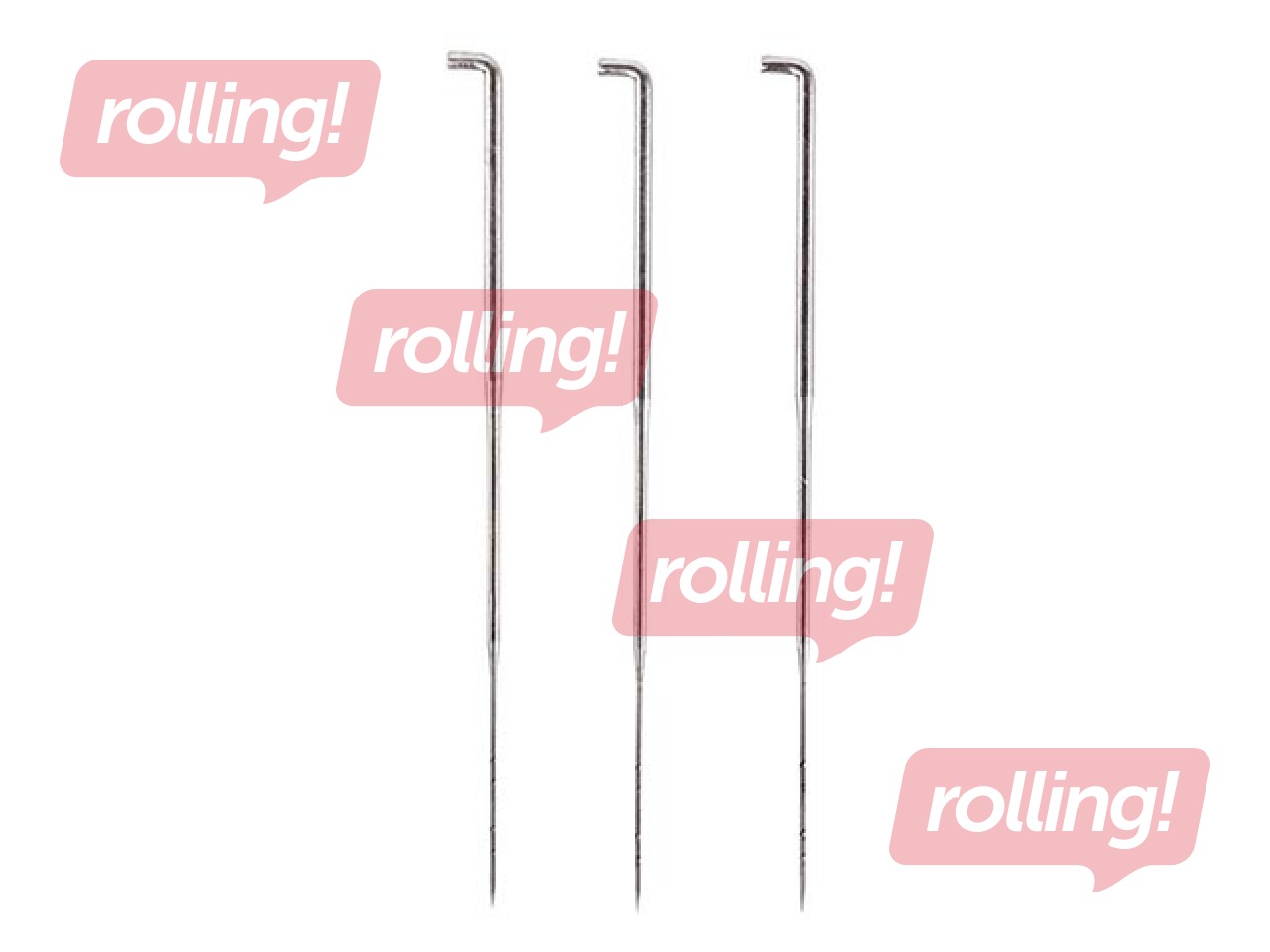 Набор игл для валяния, 78 мм, 3 шт., тонкие