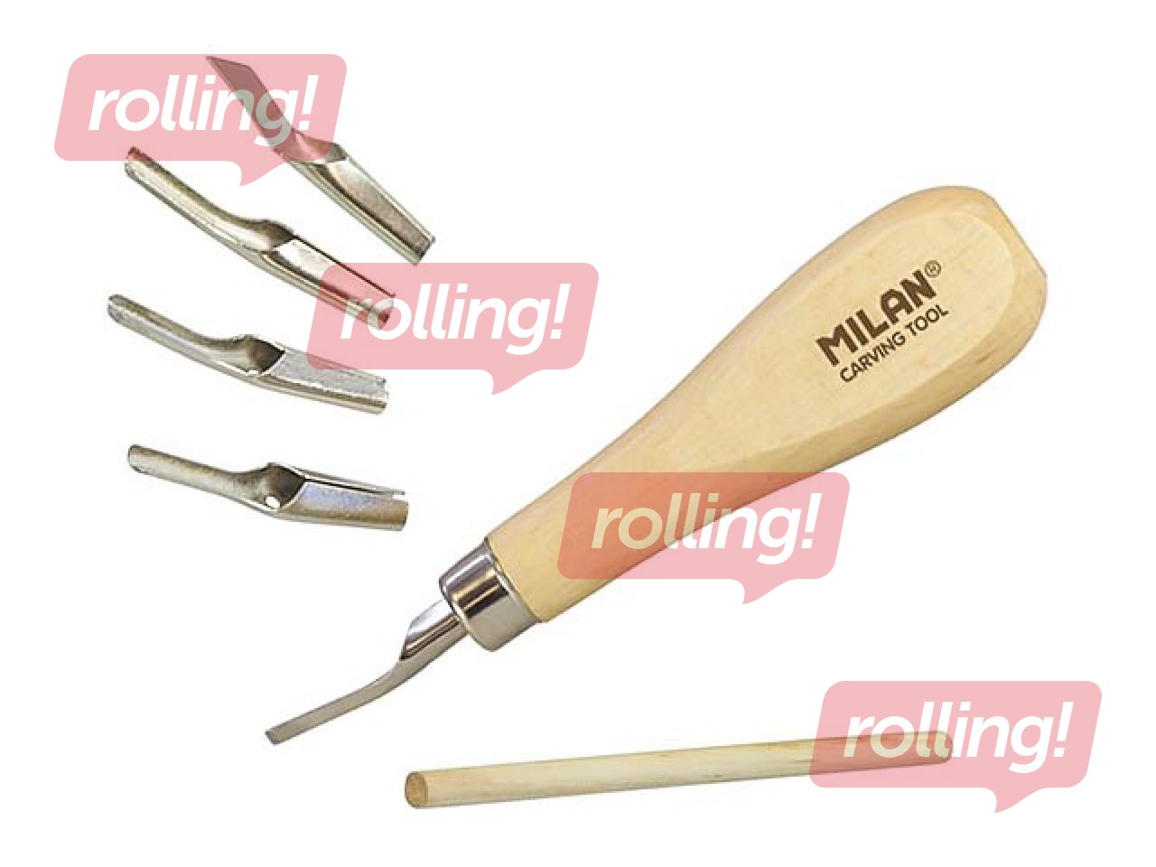 Набор инструментов для линогравюры.