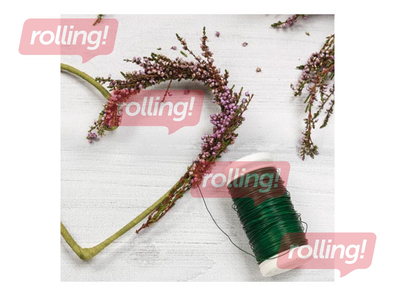 Köitetraat 0,35 mm, 100 m, tumeroheline