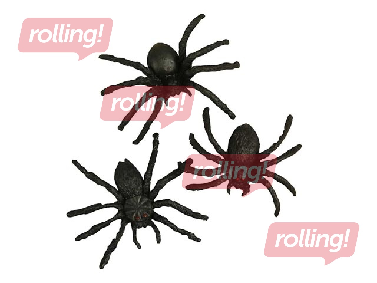 Spiders, 60 pcs.