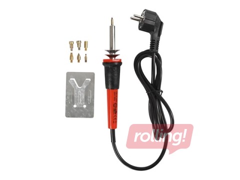 Pyrography pen, 7 burning tips