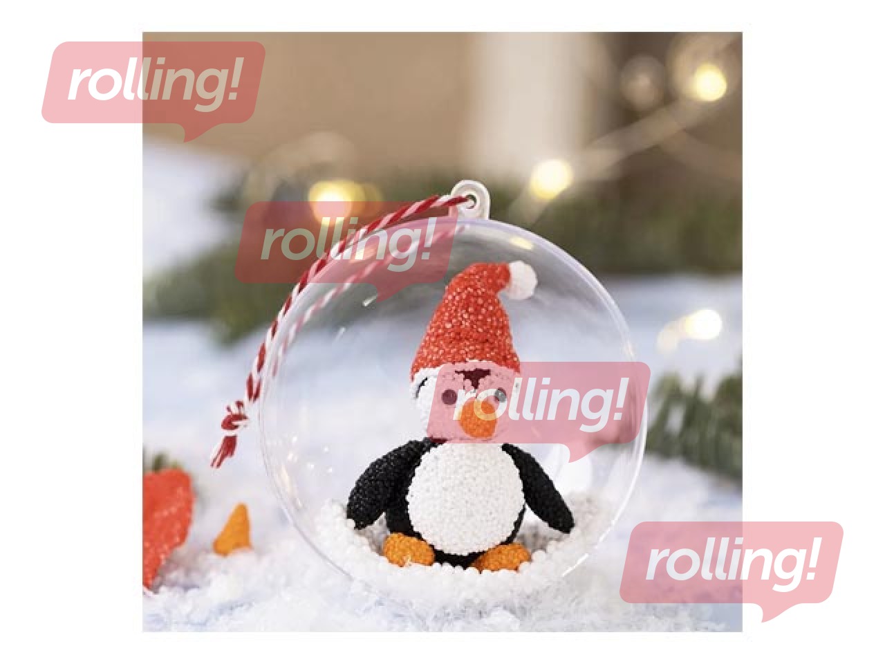 Radošais komplekts Craft Kit Modelling Baubles