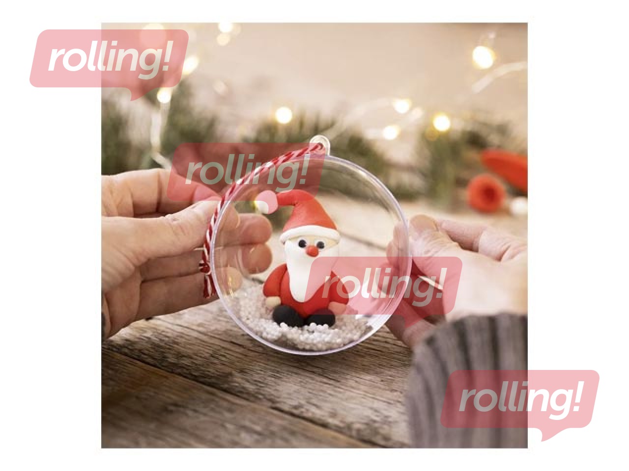 Radošais komplekts Craft Kit Modelling Baubles