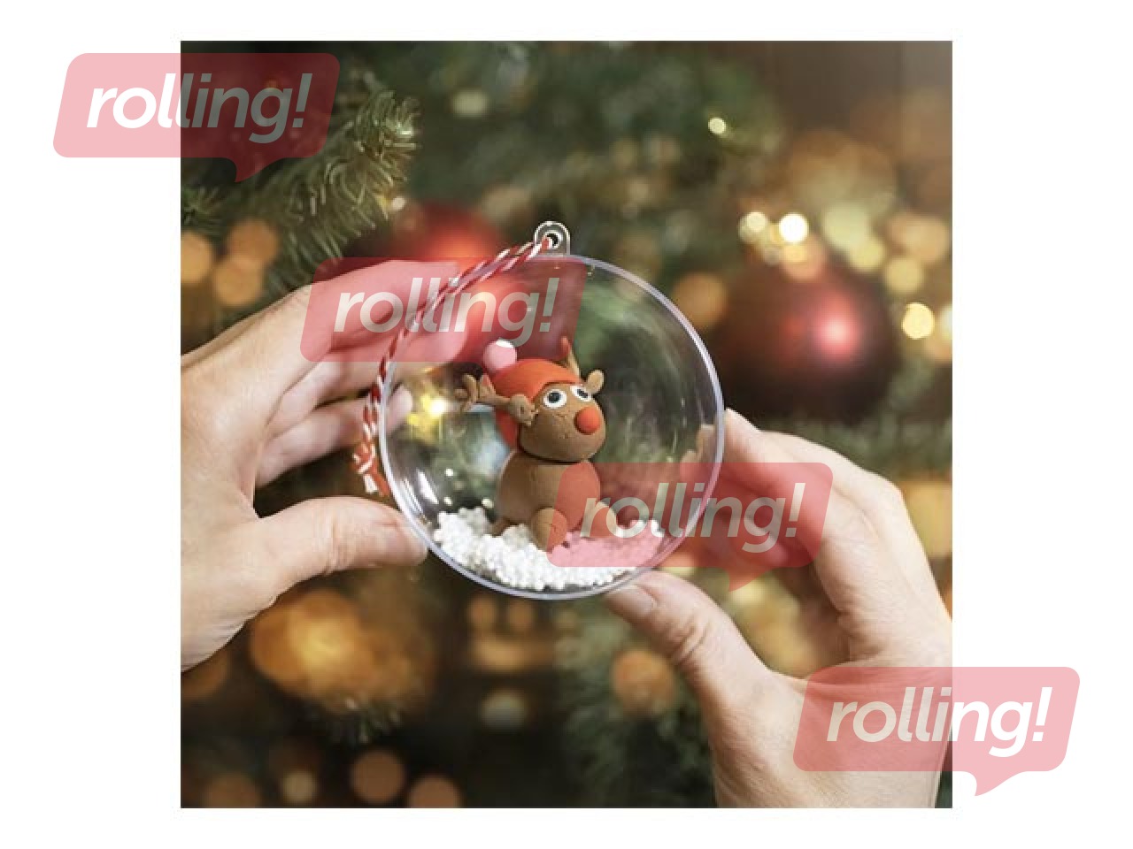 Radošais komplekts Craft Kit Modelling Baubles