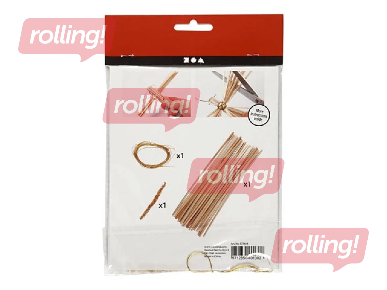 Набор для творчества Mini Craft Kit Straw Angel