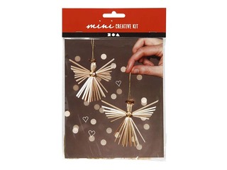Radošais komplekts Mini Craft Kit Straw Angel