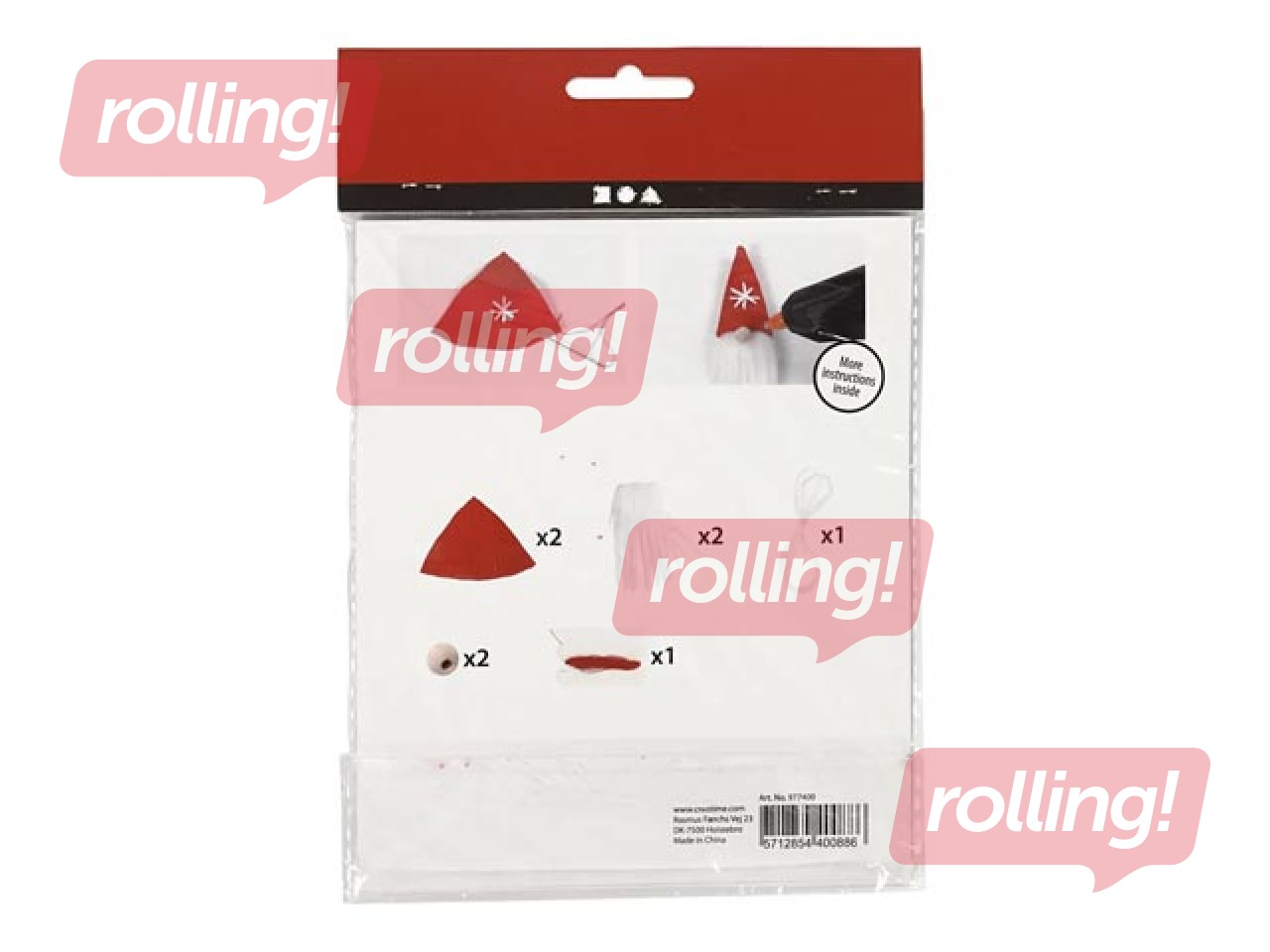 Mini Craft Kit Christmas Gnome