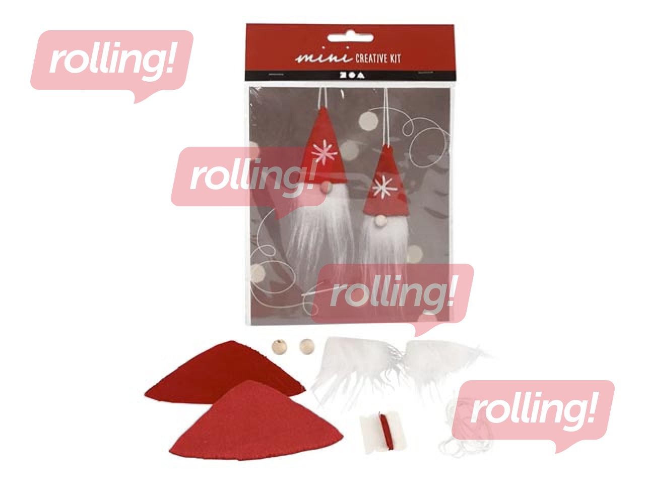 Radošais komplekts Mini Craft Kit Christmas Gnome