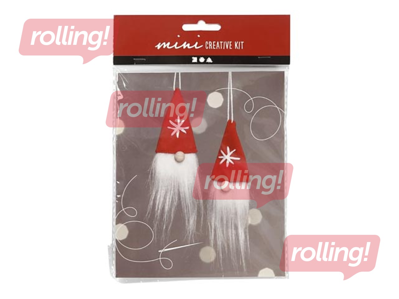 Radošais komplekts Mini Craft Kit Christmas Gnome