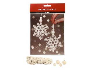 Mini Craft Kit Macramé Snowflake