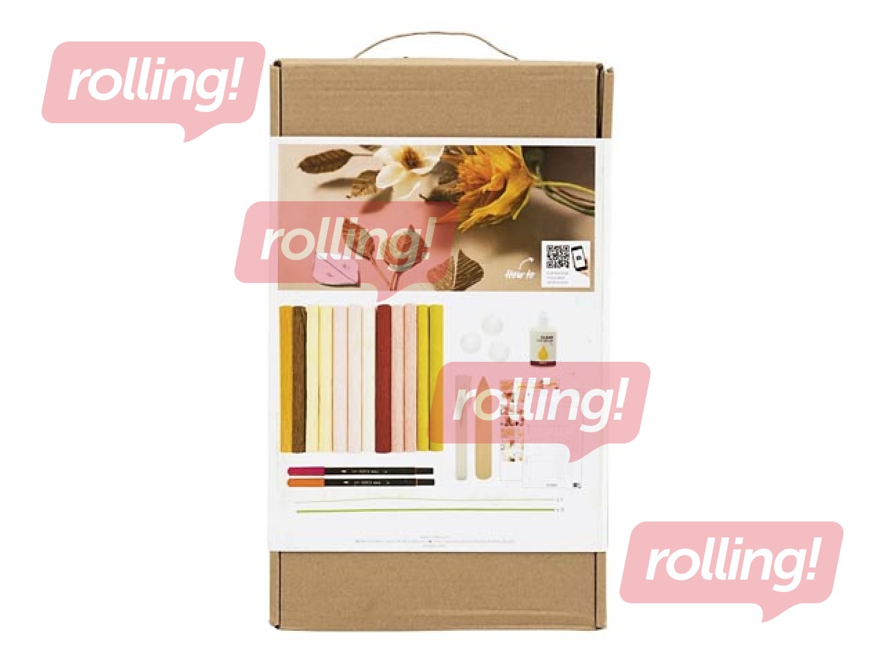 SALE Käsitöökomplekt Craft Kit Crepe Paper