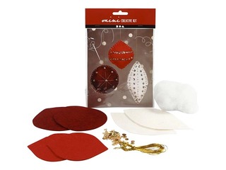 Radošais komplekts Mini Craft Kit Felt Ornaments