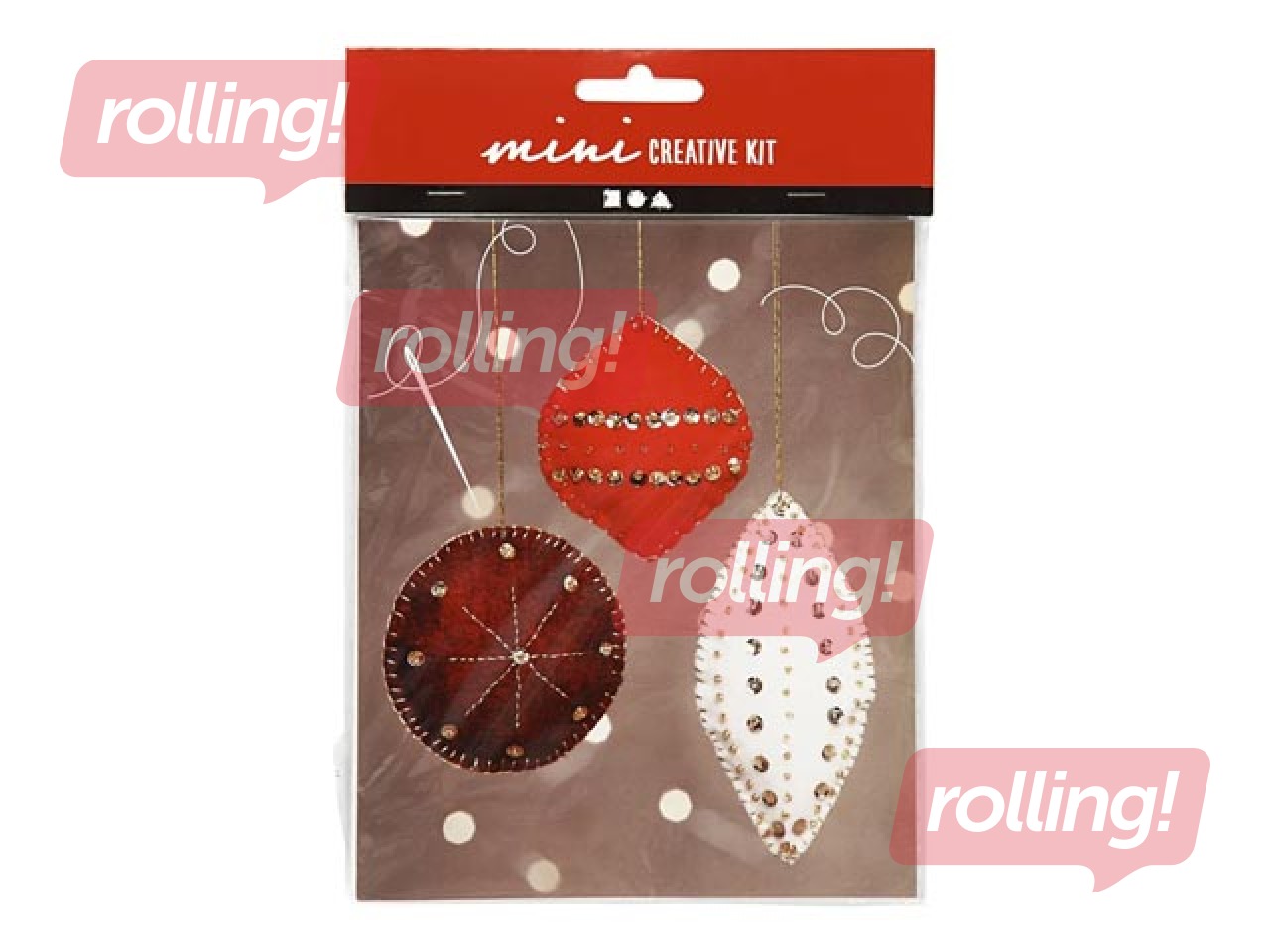 SALE Mini Craft Kit Felt Ornaments
