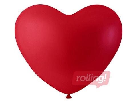 Balloons-Hearts, red, 8 pcs.