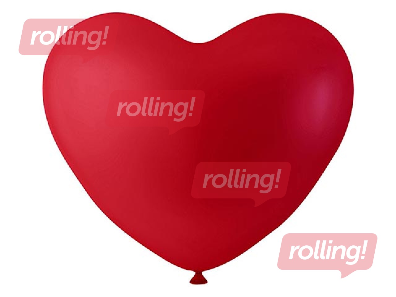 Balloons-Hearts, red, 8 pcs.