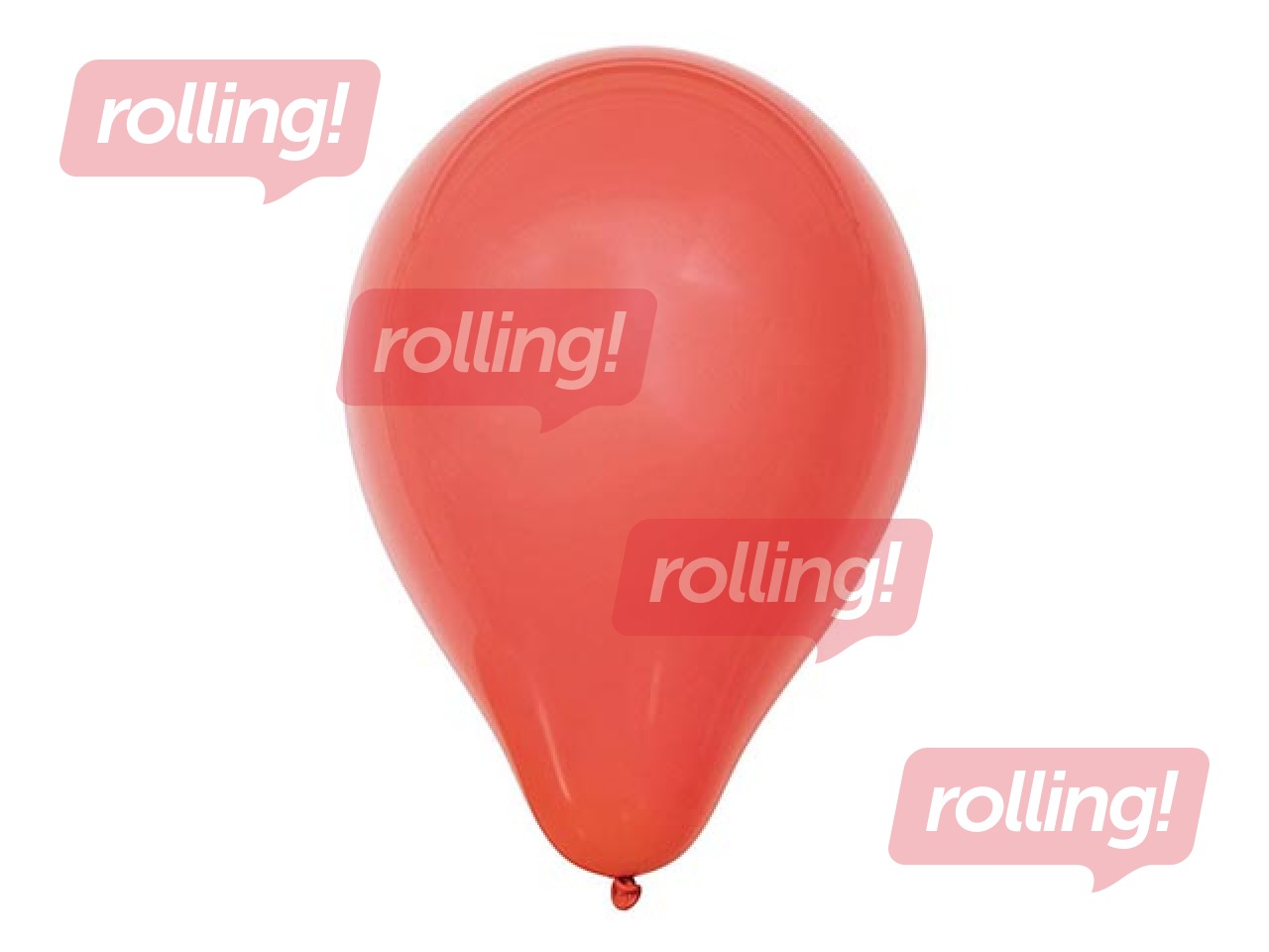 Balloons, red,  10 pcs.