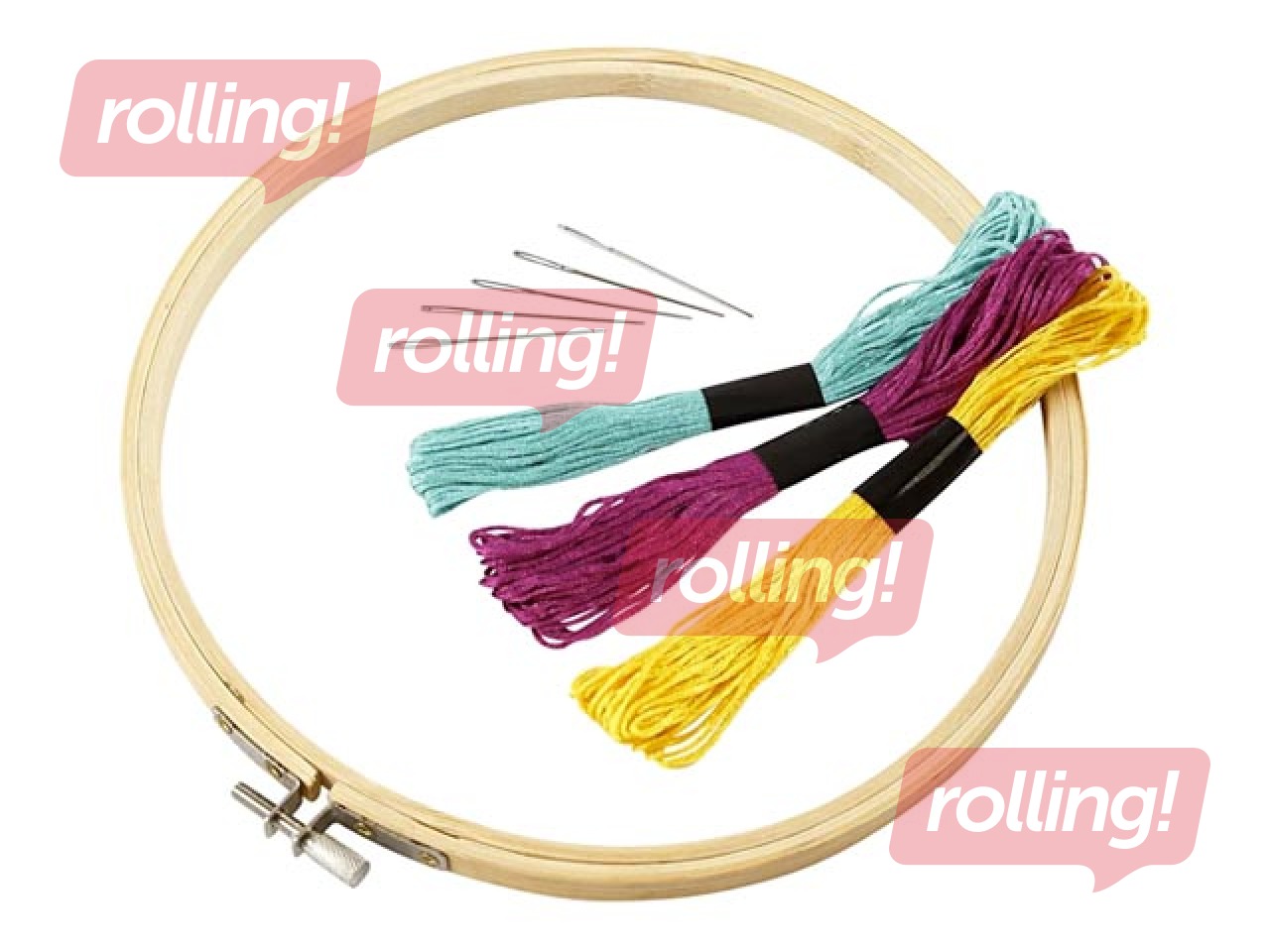 SALE Tikkimisrõngas, puit, D:20 cm