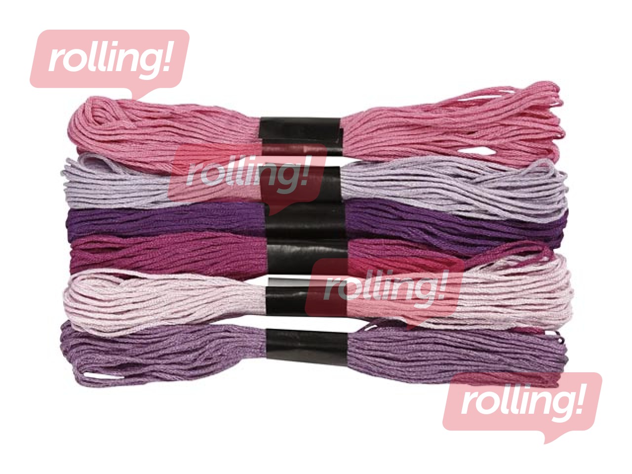 Tikkimisniit, lilla, 6 tk.