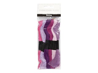 Tikkimisniit, lilla, 6 tk.