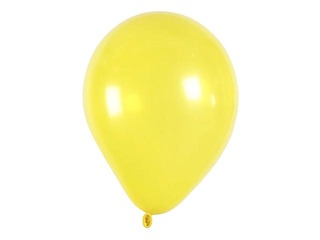 Balloons, yellow, 10 pcs.