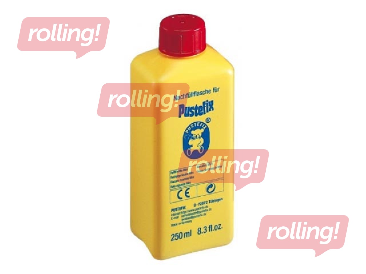 Soap bubbles refill bottle Pustefix, 250ml