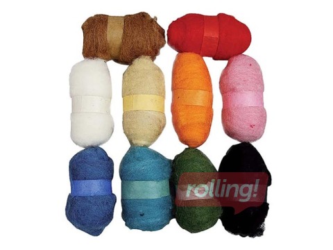 Kraasitud vill, 25g x 10 tk.