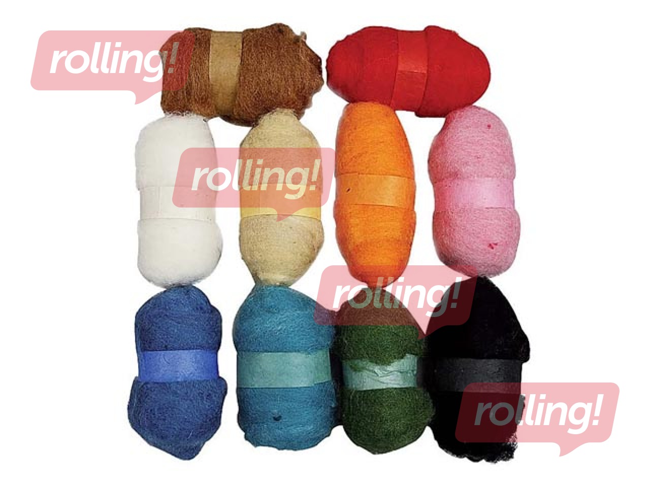 Kraasitud vill, 25g x 10 tk.