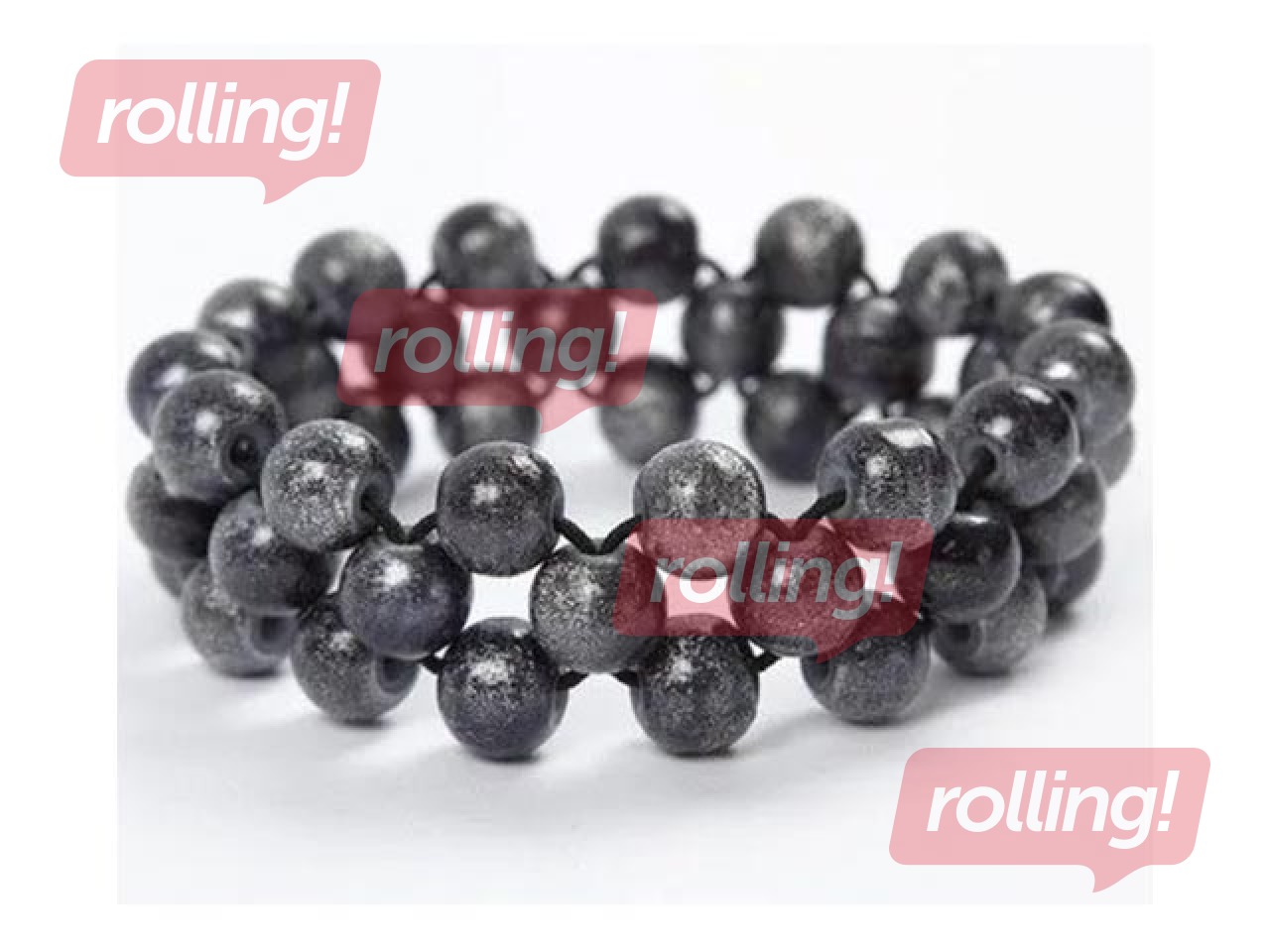 Elastine helmepael Ø 1 mm, 25 m, must