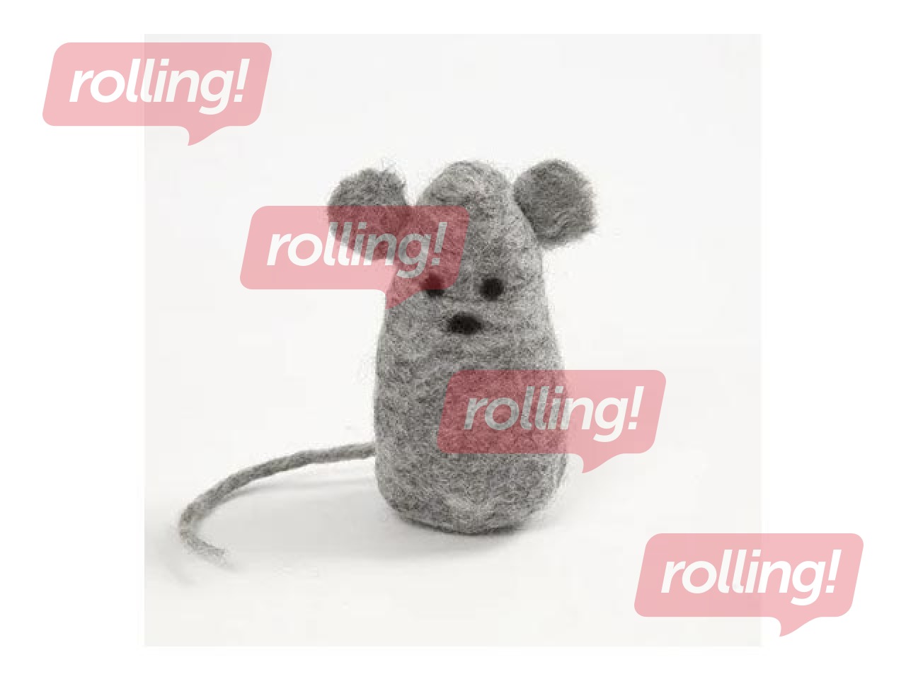 Filcēšanas adatu turētājs un 5 adatas