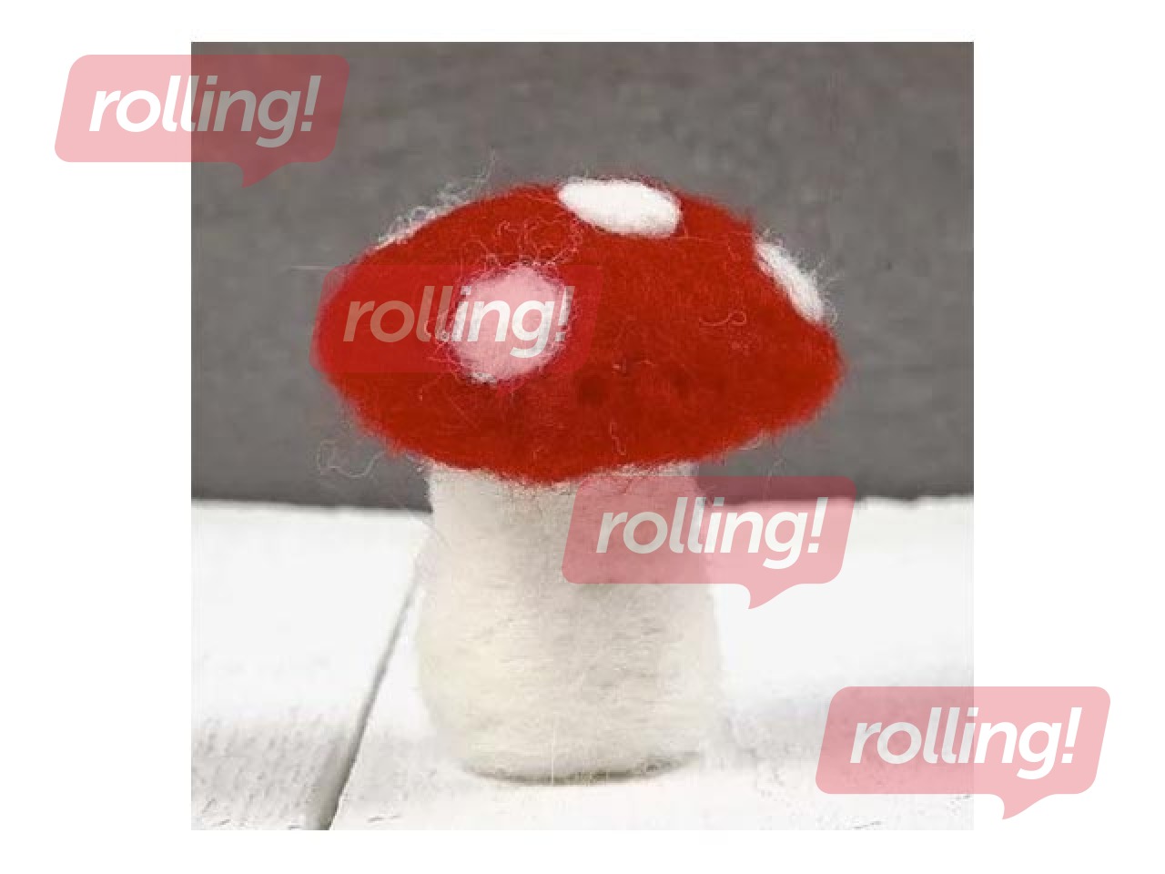 Filcēšanas adatu turētājs un 5 adatas