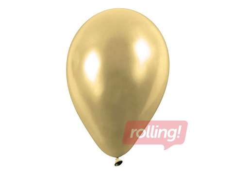 Balloons, gold, 8 pcs.