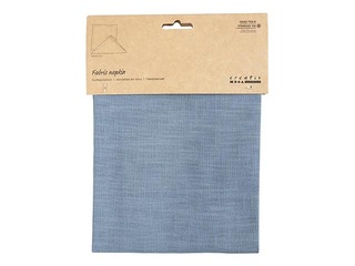 Auduma salvetes 42x42 cm, 2 gab, zilas