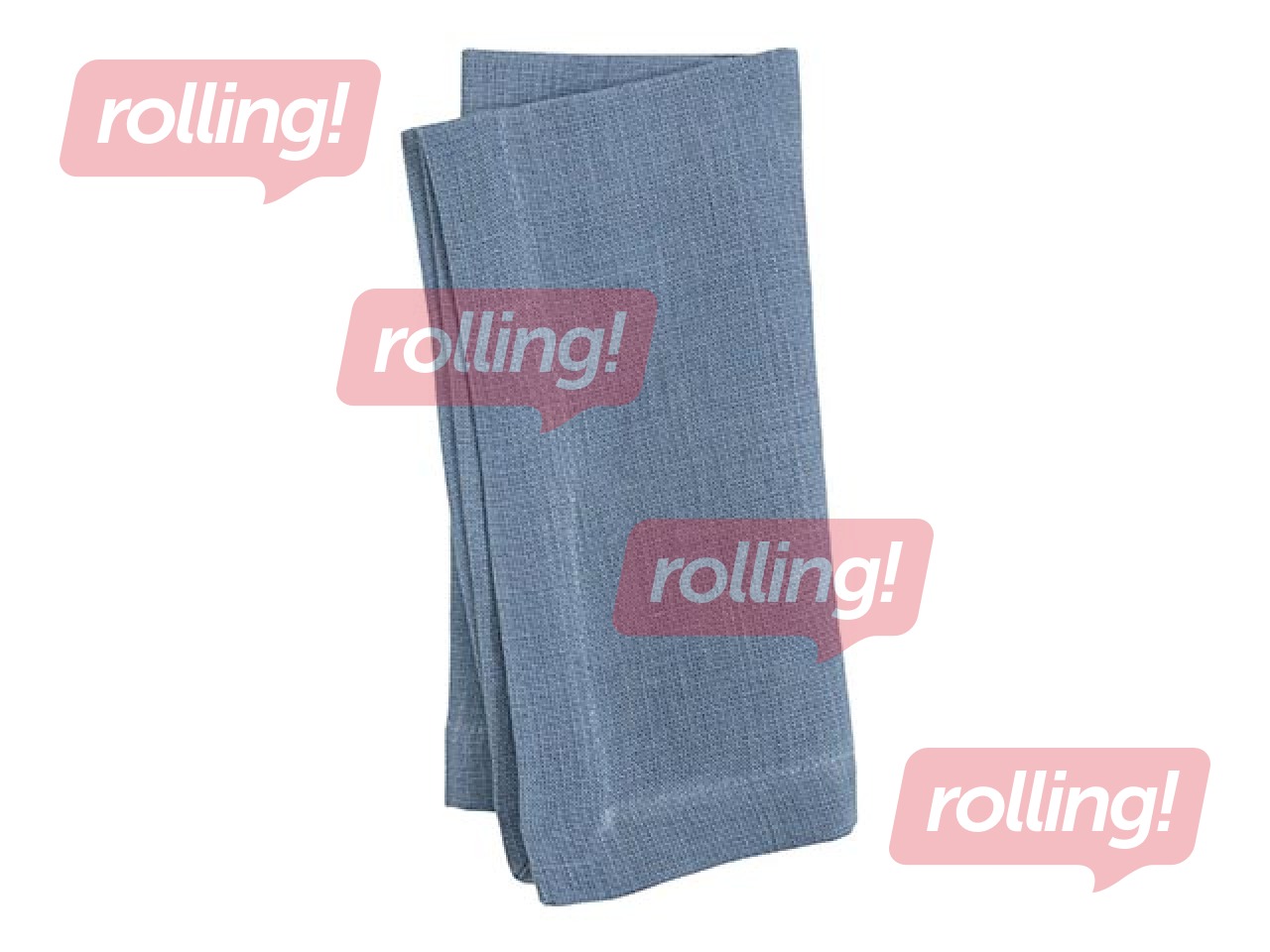 Fabric napkin 42x42 cm, 2 pcs, pigeon blue