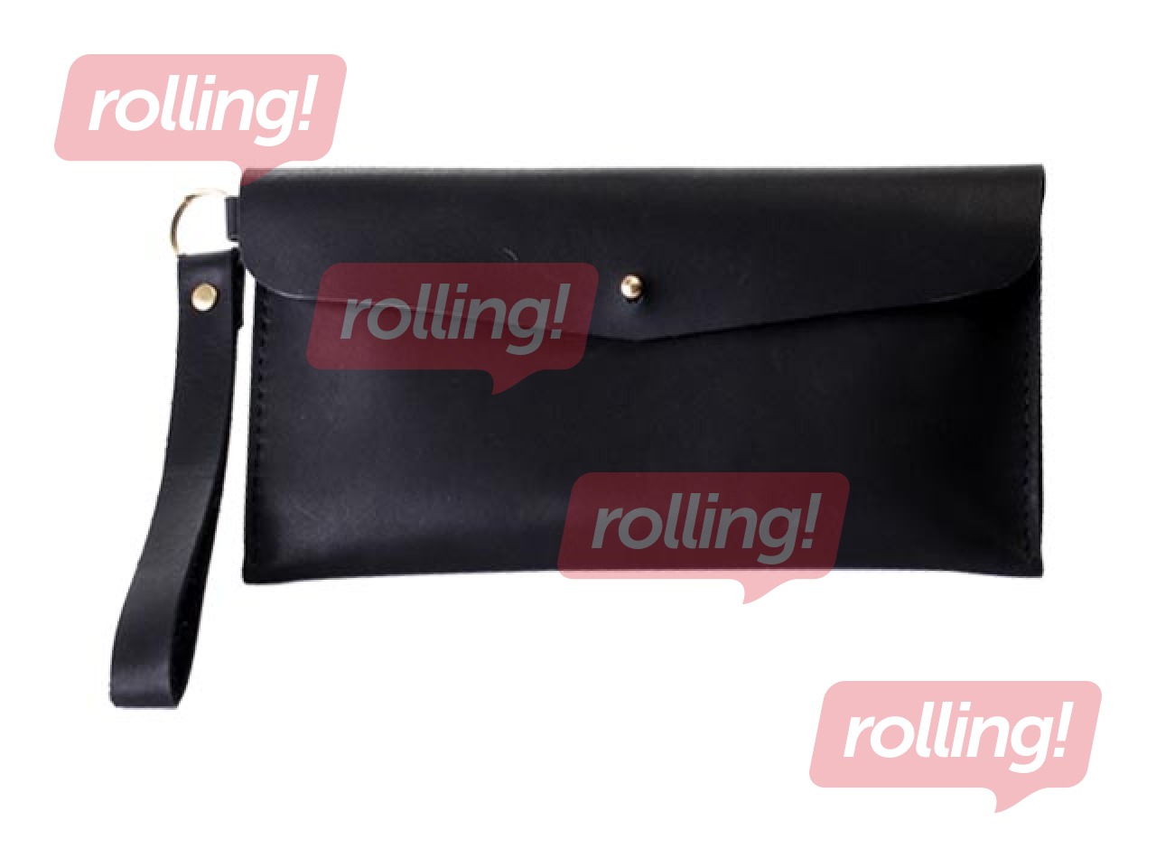 Rahakott Balts, A5, ehtne nahk, must