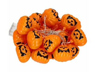 Halloween LED Light Decoration Springos, Pumpkin Balls, 20 LEDs, 3m