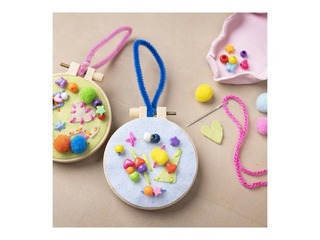 Filcs Creativ Company, dažādas pasteļkrāsās, 10 loksnes, 21x29.7cm