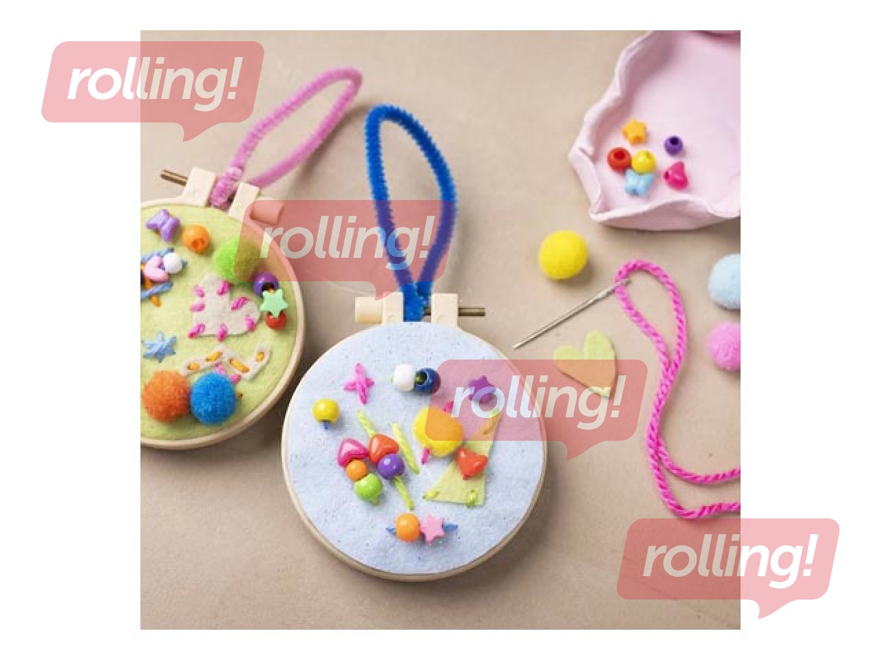 Filcs Creativ Company, natural, 10 loksnes, 21x29.7cm